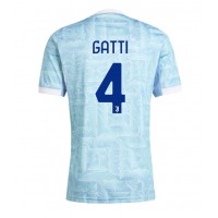 Juventus Federico Gatti #4 Vonkajší futbalový dres 2025-26 Krátky Rukáv